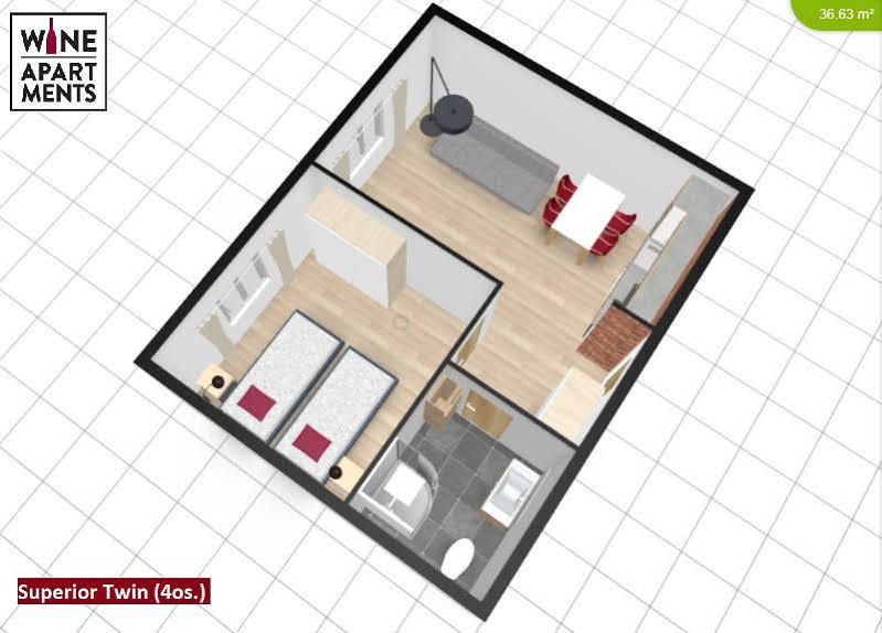 Wine Apartments 克拉科夫 外观 照片