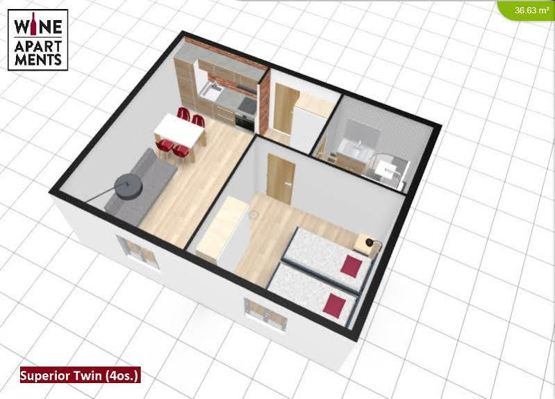 Wine Apartments 克拉科夫 外观 照片